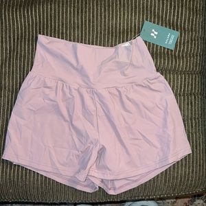 Halara Back Pocket Plus Side Hidden Pocket 2-in-1 Gym Shorts 3" × 1